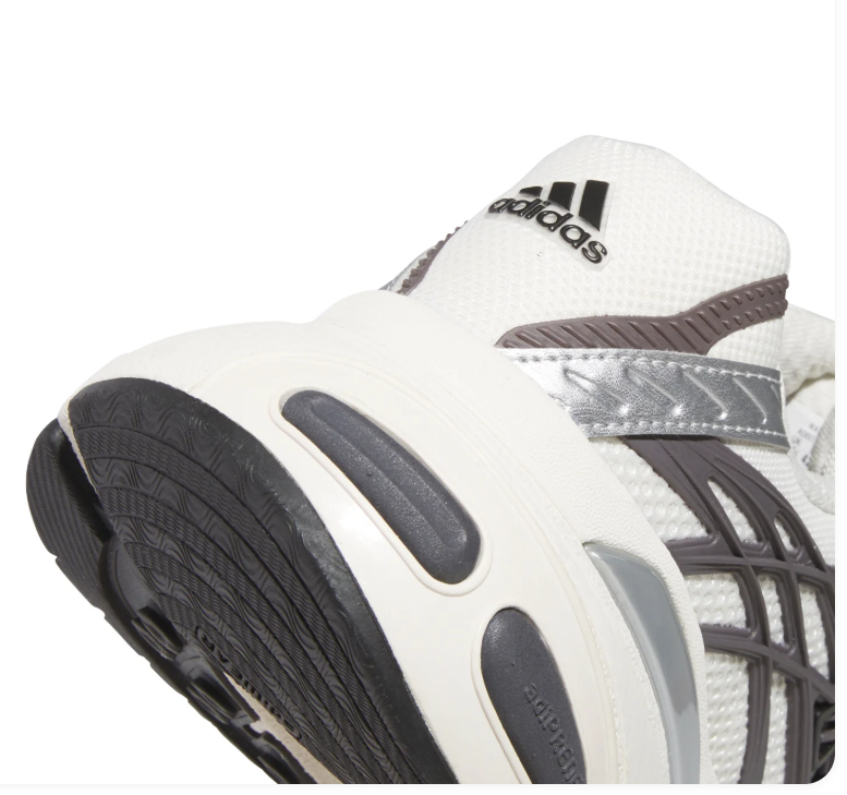 Adidas Adistar White and Grey Sneakers with Black Stripes